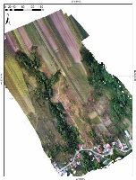 Cronica Cercetărilor Arheologice din România, Campania 2021. Raportul nr. 24, Fulgeriş, La Trei Cireşi (Dealul Fulgeriş)<br /><a href='https://ran.cimec.ro/RANatasamente/i2/6B322C1293804689BA564C6EA42E9D74.jpg' target=_blank>Priveşte aceeaşi imagine într-o fereastră nouă</a>. Titlu: Fulgeriș, La trei cireși – imagine ortorectificată