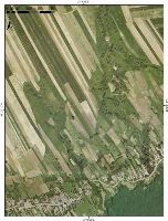 Cronica Cercetărilor Arheologice din România, Campania 2021. Raportul nr. 24, Fulgeriş, La Trei Cireşi (Dealul Fulgeriş)<br /><a href='https://ran.cimec.ro/RANatasamente/i2/3A05080391E94F6D9221E3BA5691650B.jpg' target=_blank>Priveşte aceeaşi imagine într-o fereastră nouă</a>. Titlu: Amplasarea sitului pe ortofotoplan