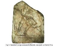 , Cioroiu Nou, La Cetate<br /><a href='https://ran.cimec.ro/RANatasamente/i2/4F648F84F58E4BC1AE103FA3D9AC40C3.jpg' target=_blank>Priveşte aceeaşi imagine într-o fereastră nouă</a>. Autor: Dorel Bondoc. Titlu: Fotografie de obiect - basorelief. Sursa: Dorel Bondoc, Fișă de sit arheologic: Situl arheologic de la Cioroiu Nou, jud. Dolj, 2025, fig. 6