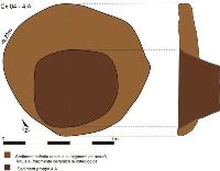 Chronicle of the Archaeological Excavations in Romania, 2021 Campaign. Report no. 19, Costeşti, Cier (Lângă Şcoală)<br /><a href='https://ran.cimec.ro/RANatasamente/i2/10837ACF48F74329B43060B688C8D5FF.jpg' target=_blank>Display the same picture in a new window</a>. Author: F.-A. Tencariu. Title: Fig. 6. Costești-Cier/Lângă Școală. Planul complexelor Cx 04-04A/Gr. 19-19A din S IV/2021