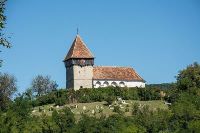 , Rodbav<br /><a href='https://ran.cimec.ro/RANatasamente/i3/CD7E381C47F94437AAF9879AC6870734.jpg' target=_blank>Priveşte aceeaşi imagine într-o fereastră nouă</a>. Titlu: Ansamblul bisericii evanghelice fortificate de la Rodbav