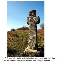 , Polovragi, Crucea lui Ursache; Oborul Jidovilor<br /><a href='https://ran.cimec.ro/RANatasamente/i3/E0C2E575501341D297CAF7F4F1DAED72.jpg' target=_blank>Display the same picture in a new window</a>. Author: Dorel Bondoc. Title: Cetăţile dacice de la Polovragi. Source: Dorel Bondoc, Studiu arheologic, 2024, figura 6, Polovragi, Crucea lui Ursache; Oborul Jidovilor<br /><a href='https://ran.cimec.ro/RANatasamente/i3/89146B2747394535846806C7A8121F25.jpg' target=_blank>Display the same picture in a new window</a>. Author: Dorel Bondoc. Title: Crucea lui Ursache. Source: Dorel Bondoc, Studiu arheologic, 2024, figura 4