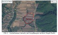 , Valea Perilor, Chivadarul<br /><a href='https://ran.cimec.ro/RANatasamente/i3/6CC618C032BC4662A305DFE34B0CA9A1.jpg' target=_blank>Priveşte aceeaşi imagine într-o fereastră nouă</a>. Autor: Victor Bunoiu. Titlu: Delimitarea castrului pe o imagine satelitară Google Earth. Sursa: Victor Bunoiu, Fișă de sit arheologic: Castrul și așezarea romană de la Valea Perilor - Chivadarul, Timișoara, 2026