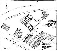 , Suceava, Vechiul centru medieval<br /><a href='https://ran.cimec.ro/RANatasamente/i3/AEC72C4E34A145028BC2C669D8E12484.jpg' target=_blank>Priveşte aceeaşi imagine într-o fereastră nouă</a>. Autor: Chițescu, Lucian. Titlu: Cercetări arheologice la Curtea domnească din Suceava. Sursa: Chițescu, Lucian, Cercetări arheologice la Curtea domnească din Suceava, Cercetări Arheologice, 1, 1975, Fig. 1.